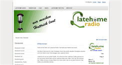 Desktop Screenshot of latehome.de