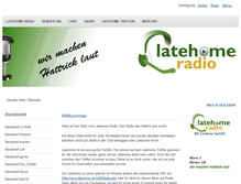 Tablet Screenshot of latehome.de